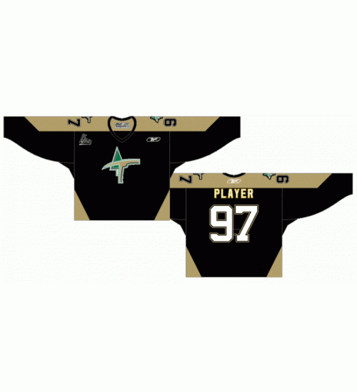 Custom QMJHL Val d Or Foreurs 2005 09 Hockey Jersey Road Black